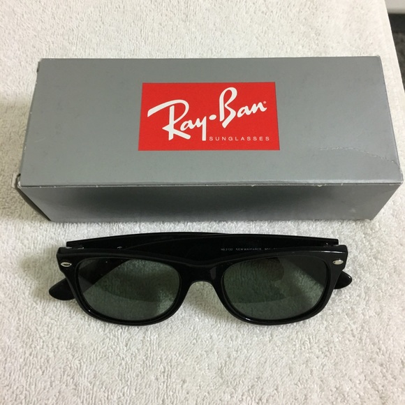 Ray-Ban Accessories - Black Ray-Bans Wayfarer 55mm RB2132 Prescription